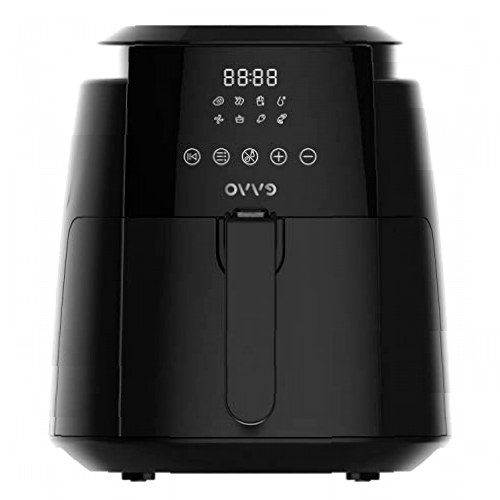 EVVO Freidora sin aceite Tasty Fryer - 1500W, Tecnología Dual Cyclone, Multifunción , hasta 200º, 3.5 litros