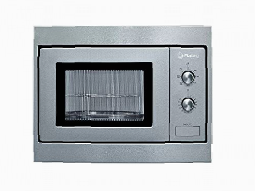 Balay 3WGX1953 - Microondas integrable, Capacidad 17 Litros, Con Grill, Acero Inoxidable