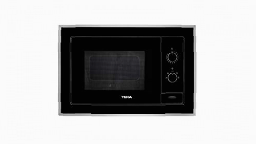 Teka ML 820 BI Microondas sin grill, 1100 W, 20 litros, Otro, INOX