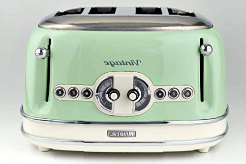 Ariete 00C015604ARO Tostador, 1630 W, Verde pastel