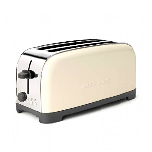 Taurus Vintage Cream Tostadoras, 1400 W, Acero Inoxidable, Único