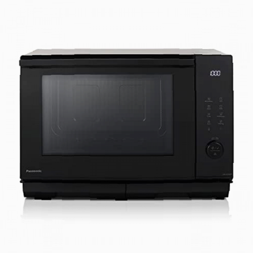 Panasonic NN-DS59 - Horno de vapor 4 en 1 (microondas, vapor, calor superior/inferior y parrilla, 27 litros, acero inoxidable), color negro