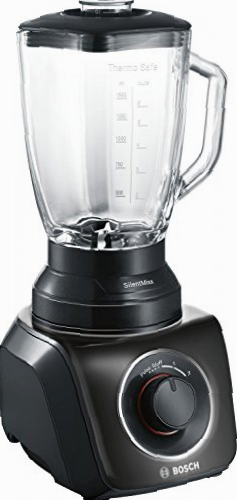 Bosch MMB42G0B SilentMixx Batidora de vaso, 700 W, color negro