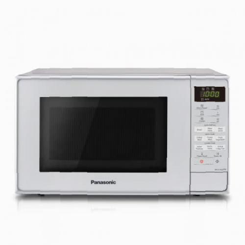 Panasonic NN-K18JMMBPQ - Horno de microondas con parrilla y plato giratorio, 20 litros, color plateado
