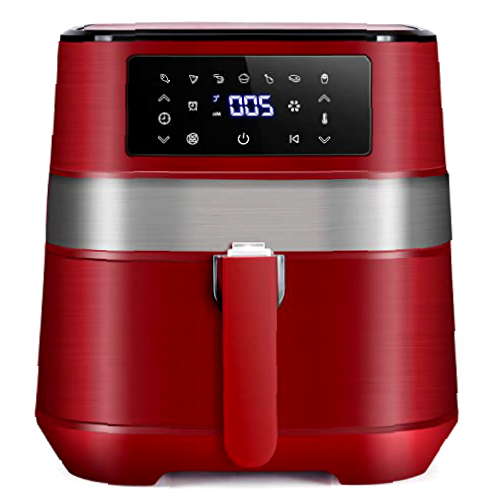 Taylor Swoden Cynthia-Freidora sin Aceite 5.5L, 1700W, Freidora de Aire con Recetas,Temperatura y Temporizador Ajustable, 7 Programas, Fácil de Limpiar, Panel LED Táctil, Temporizador, Libre de BPA