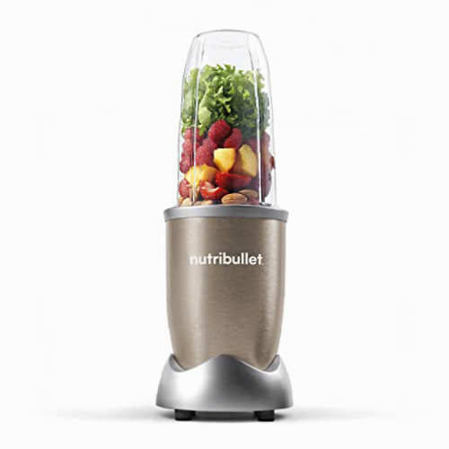 nutribullet Pro 900, batidora eléctrica, picadora, batidora de batidos, batidora multifunción, 900 vatios de potencia, NB904CP