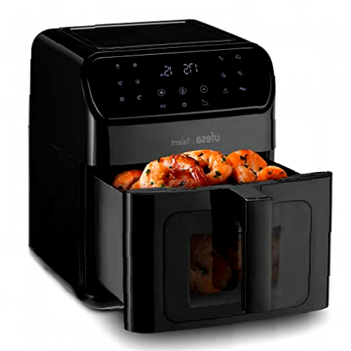 Ufesa Talent Freidora de Aire sin Aceite Airfryer de 6.5L, 13 Programas, 1500W, Temporizador, Temperatura 200ºC, Luz Interior, Sin BPA