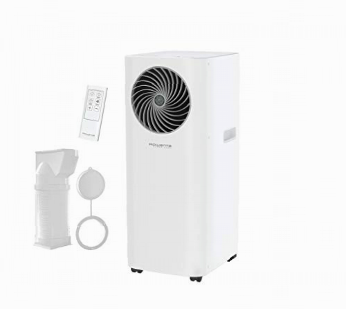 Rowenta Turbo Cool Aire Acondicionado Portátil, Potente, Silenciador 55 dB(A), Modo Ecológico, 3 en 1 con función de deshumidificación AU5010F0