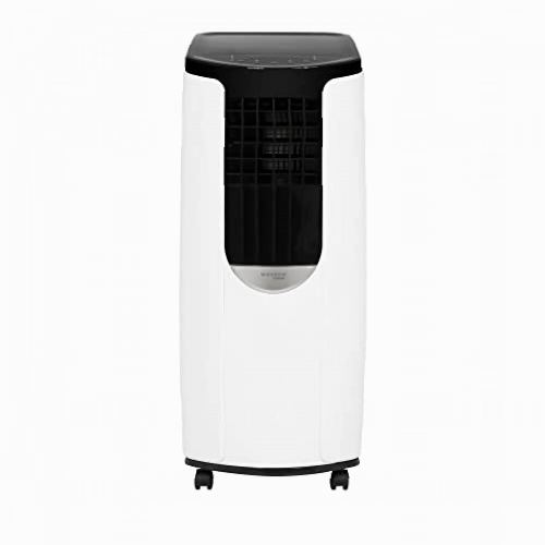 Woozoo ® by Ohyama, Aire acondicionado, ventilador y deshumidificador portátiles 3 en 1, 8 870 BTU/h (2.6kW), control remoto, LED, Para 16m² - Portable Air Conditioner IHP-0901G-E - Blanco/Negro