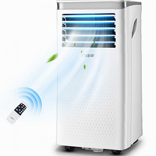 Pasapari Aire Acondicionado Portátil,9000BTU/h,2.5KW,33㎡ / 88m³,aire acondicionado portátil 3 en 1,refrigeración,ventilador,deshumidificación,65 decibelios de bajo ruido para el hogar