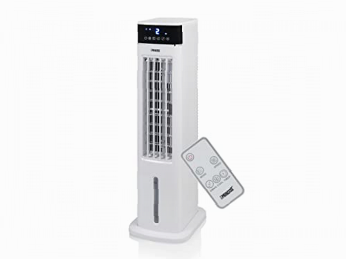 Princess 357250 Climatizador Smart con control por app y asistentes de voz, oscilante, capacidad del deposito 3,5 L, temporizador y creación de horarios, 61,5 dB, 70 W, dimensiones: 28 x 22 x 76 cm