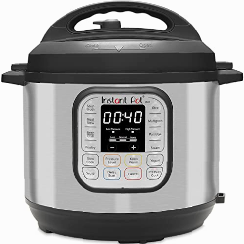 Instant Pot Duo 80 7 en 1 Olla a Presión Eléctrica con Función de Arrocera, Cocción Lenta, Yogurtera, Vaporera, 8 L